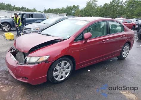 2010 Honda Civic Lx from USA, damaged, VIN 2HGFA1F53AH560738